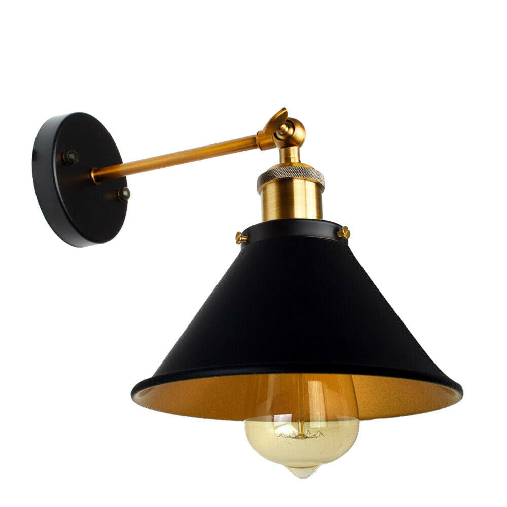 Black Wall Lights Modern Wall Lamp with Shade ~2117-7