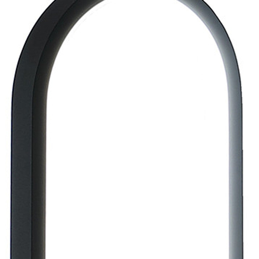 14" Black Metal Desk LED Table Lamp-3